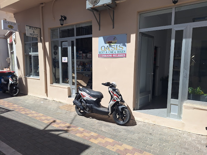 Rent a moto Oasis Kasos